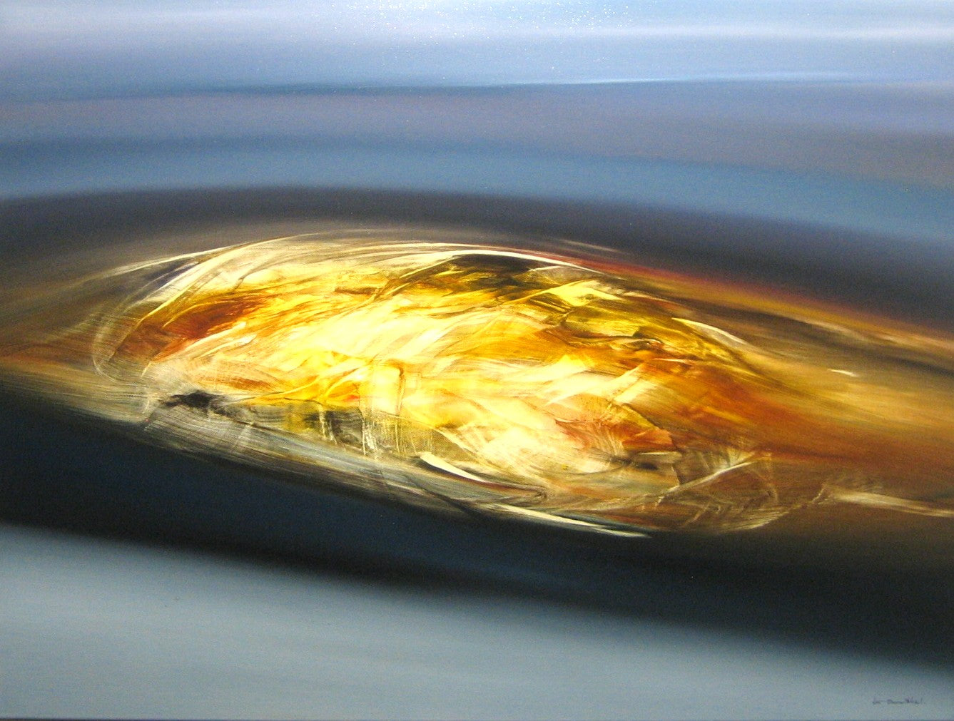 La terre ensoleillée